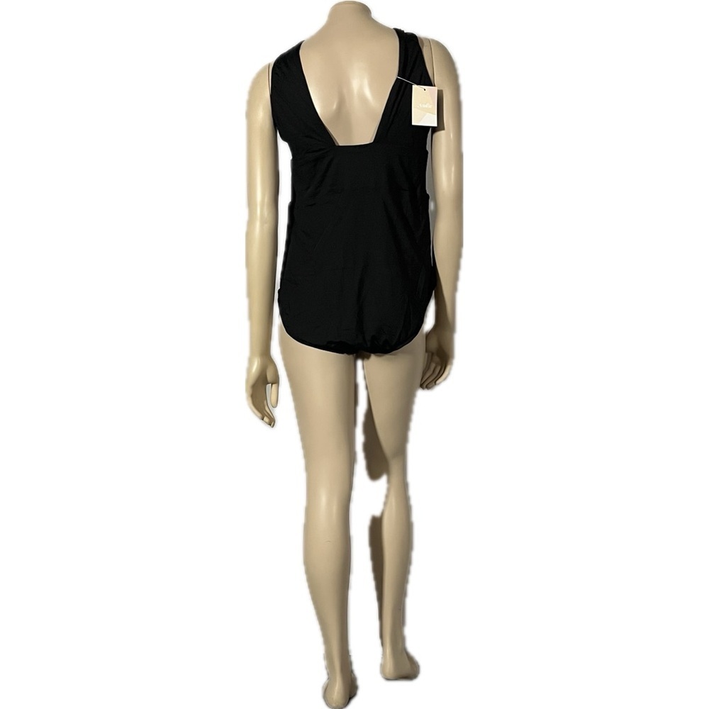 NWT Andie Mykonos One piece Swimsuit in Black - Picture 7 of 9